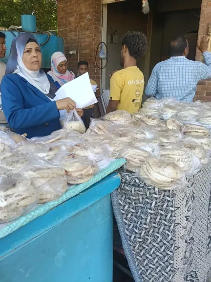 حملات تموينية مكبرة لضبط الأسواق والمخابز بقنا​