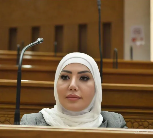 النائبة عبير عطا الله عضو مجلس النواب