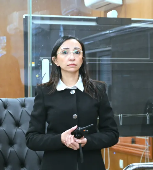 الدكتورة جاكلين عازر محافظ البحيرة 