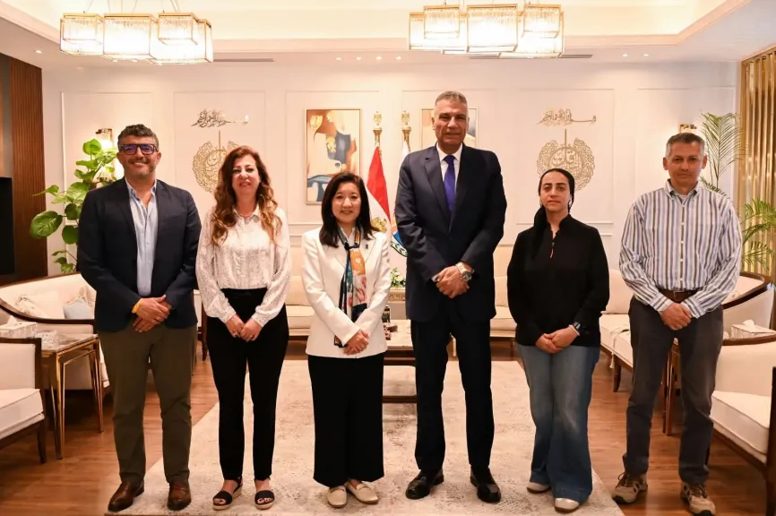 إجتماع تعزيز الإستدامة وتنفيذ مشروع جرين شرم الشيخ