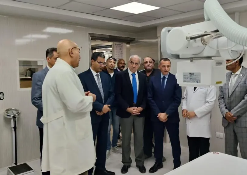 جانب من الإفتتاح مستشفى العظام