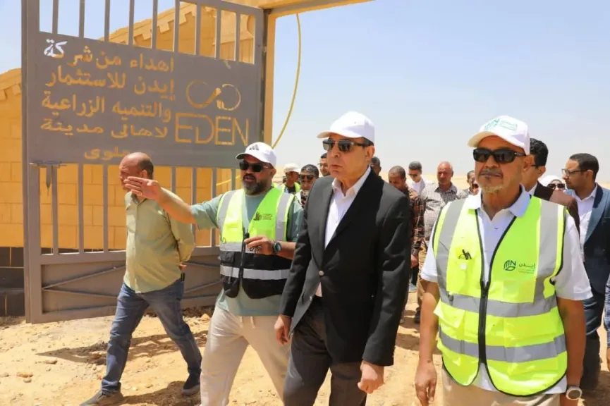جولة ميدانية لمحافظ المنيا 