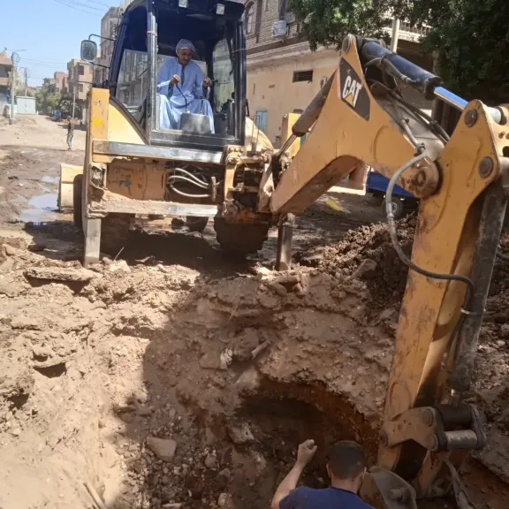 إنقطاع المياه عن بعض المناطق بمركز أبوتشت 