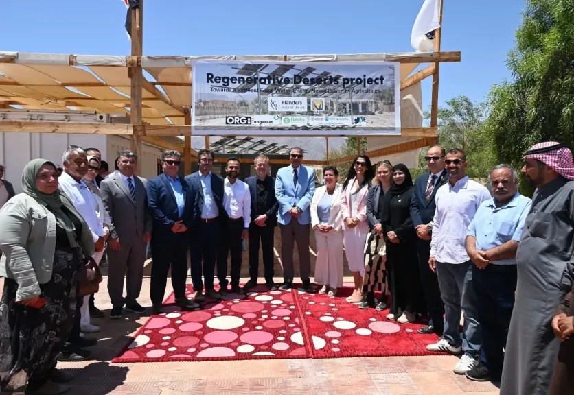 مشروع الزراعة الكهروضوئية (Agri-PV) بمزرعة حبيبة 