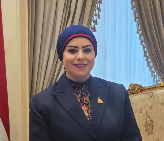 النائبة جيهان شاهين، عضو لجنة التعليم والبحث العلمي بمجلس النواب
