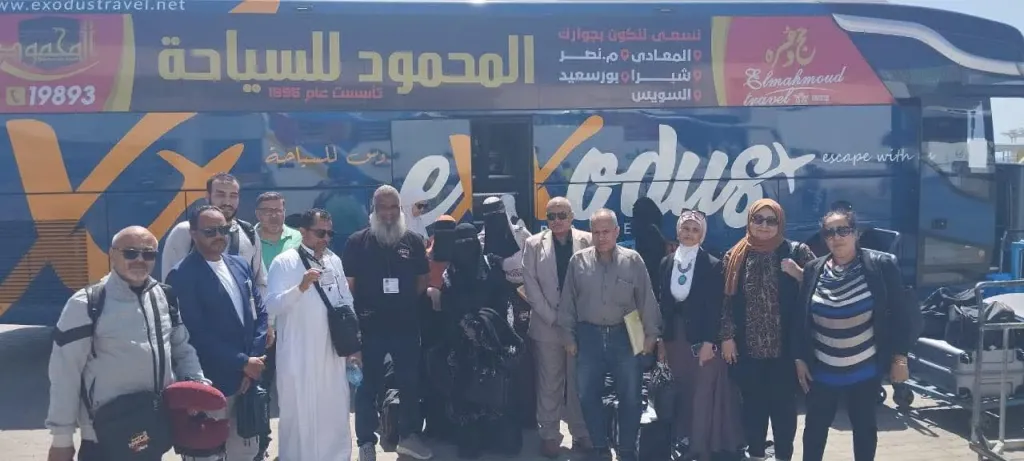 مواصلة رحلات الحج السياحي البري من ميناء نوبيع البحري
