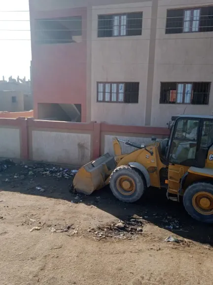 حملات نظافة موسعة بنجع حمادي وأبوتشت 