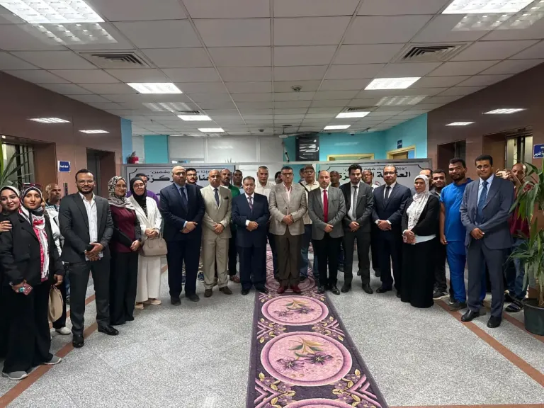 إفتتاح وحدة العناية المركزة الجديدة بمستشفى المعبر الجامعي 