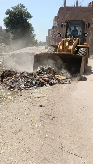حملات نظافة مكبرة ورفع 100 متر مكعب من مخلفات المجازر