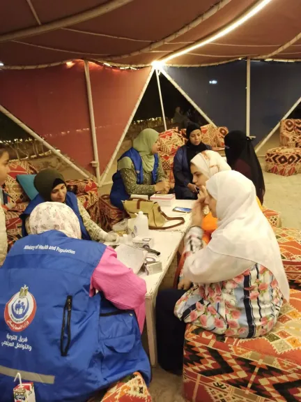 إستمرار أعمال التأمين الطبي خلال إجازة العيد بالمحافظة 