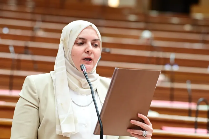 النائبة جيلان أحمد: المبادرة الرئاسية للكشف المبكر عن الأنيميا والتقزم نموذج ناجح في الرعاية الصحية