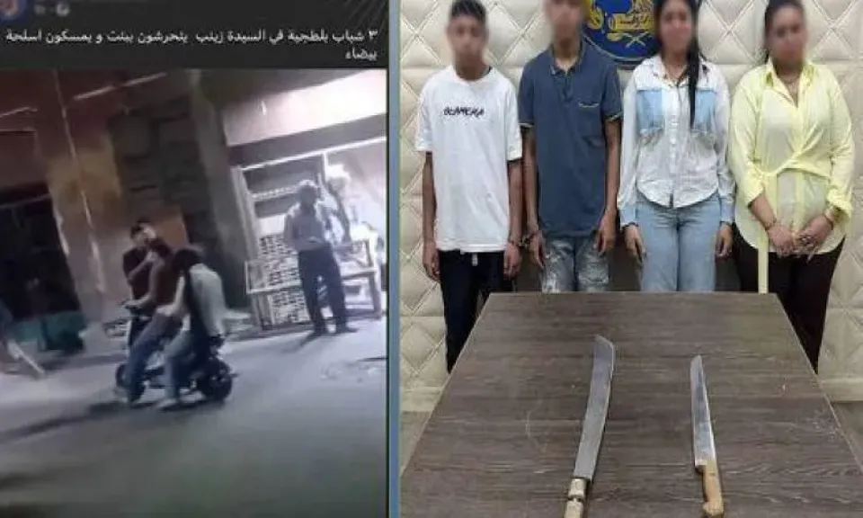 بسبب معاكسة فتاة.. مشاجرة دامية بالأسلحة البيضاء تثير الذعر في السيدة زينب