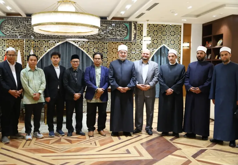 مفتي الجمهورية يستقبل وفد الأكاديمية الدولية لفقه الحلال بماليزيا لبحث تعزيز التعاون المشترك