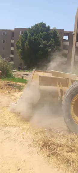 رفع 44 طناً من المخلفات وإعادة فتح طريق مغلق منذ 10 سنوات بنجع حمادي قنا