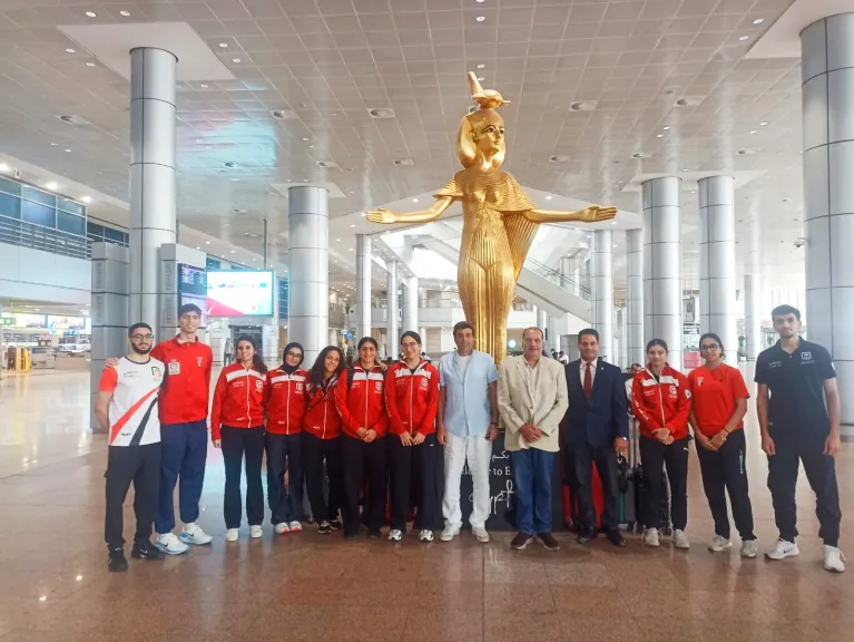 وزارة الشباب والرياضة تستقبل بعثة المنتخب الوطني بعد تصدر بطولة أفريقيا بكوت ديفوار برصيد 19 ميدالية