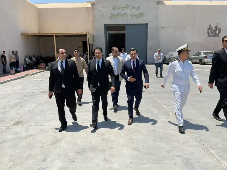 النيابة العامة تفتش مركز إصلاح وتأهيل جمصة «٣ و٤».. صور