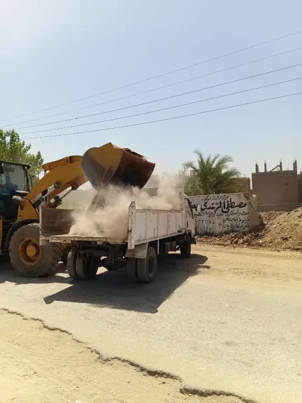 رفع 128 طن من المخلفات والتراكمات بقنا ونجع حمادي 