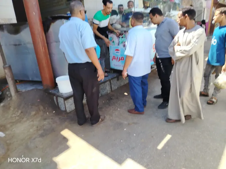 تحرير 42 محضر إشغال وضبط 7 حالات غير مرخصة في حملات مكبرة بمركز قفط بقنا