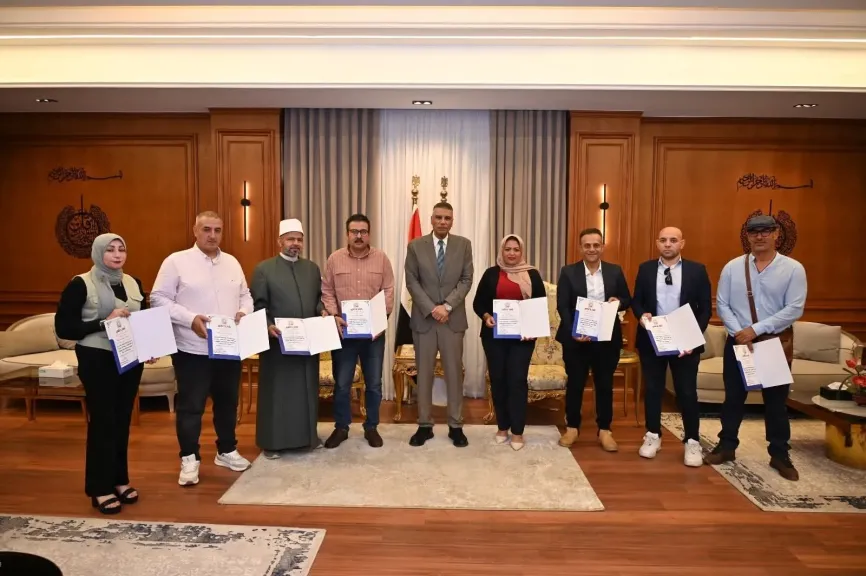 محافظ جنوب سيناء يكرّم المتفوقين رياضياً ومجتمعياً تقديراً لإنجازاتهم وتميزهم