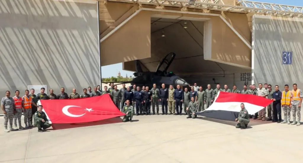 إنطلاق فعاليات التدريب الجوى المشترك المصرى التركى بالقواعد الجوية المصرية