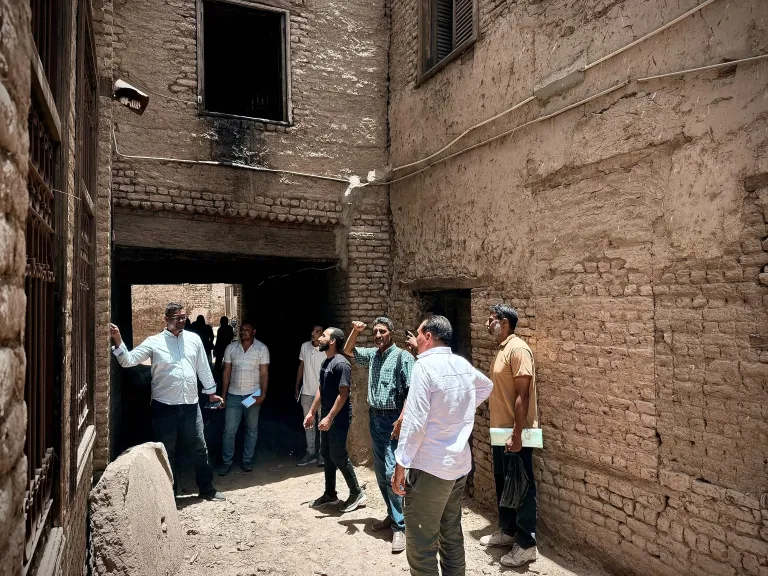 بدء أعمال لجنة الحصر والتوثيق والتسجيل للمباني التراثية والنسيج العمراني بدندرة ضمن خطة التنمية الشاملة بقنا