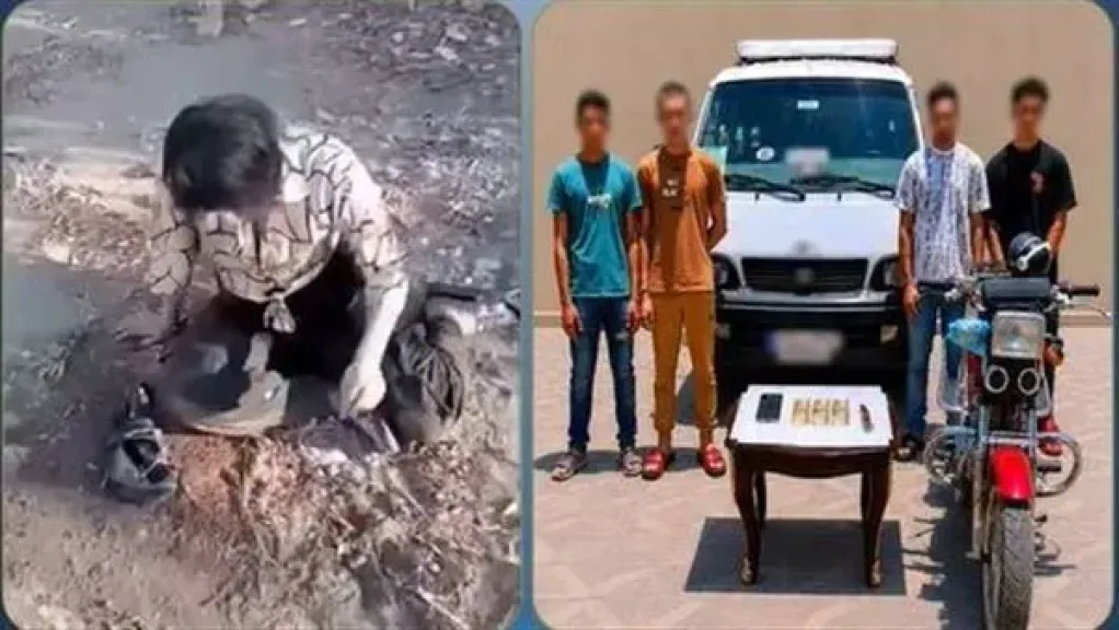 «رموها في الترعة».. ضبط 4 أشخاص اعتدوا على «سيدة» وسرقوها بالجيزة