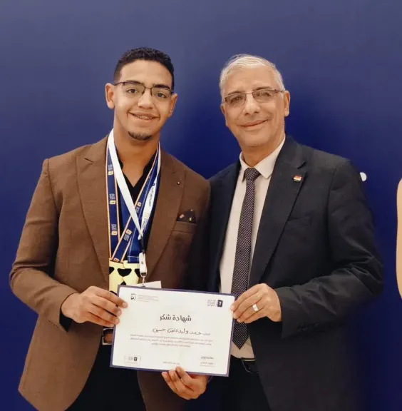 فوز طالب”الشهيد عبدالمنعم رياض الثانوية العسكرية بنين” بقنا بالمركز الثالث جمهورياً بمسابقة ”الشيخ محمد بن راشد آل مكتوم”