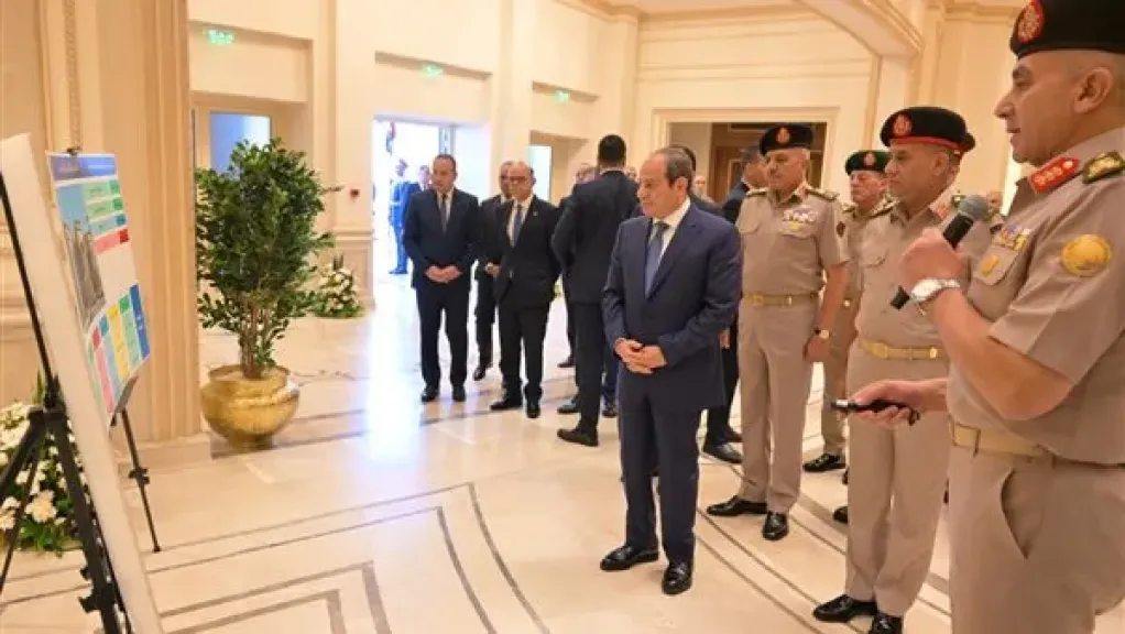 افتتاح قاعة الصفوة بمقر القيادة الاستراتيجية بالعاصمة الجديدة