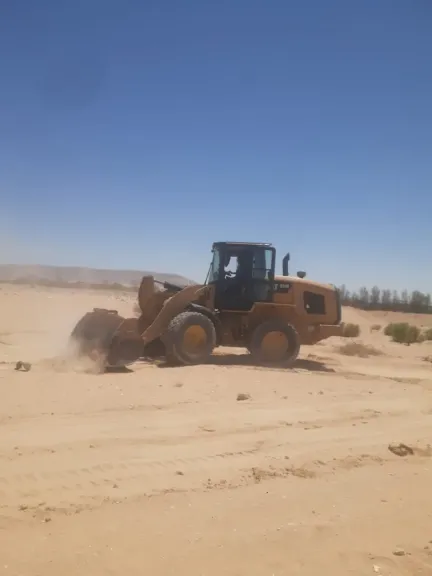 حملة مكبرة بقنا لإزالة وإسترداد 19 فدان من أراضي أملاك الدولة بالترامسة