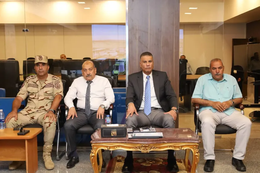 محافظ جنوب سيناء يتابع محاكاة لإدارة الأزمات والطوارئ .. ويؤكد الجاهزية وسرعة الإستجابة للمواقف الطارئة
