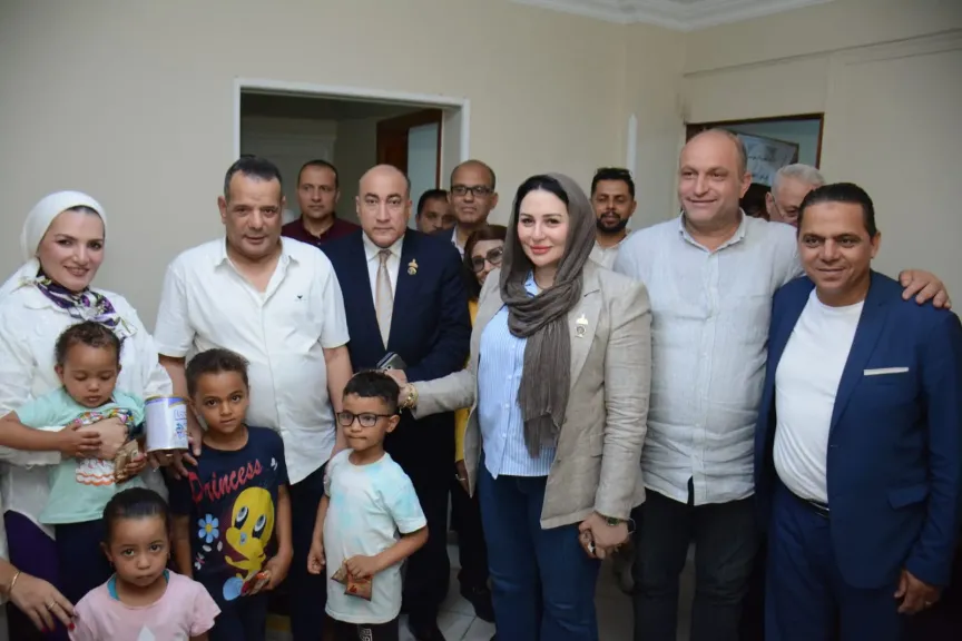 حماة الوطن ينظم قافلة طبية مجانية بأكتوبر وزايد.. واستفادة نحو 1500 مواطن