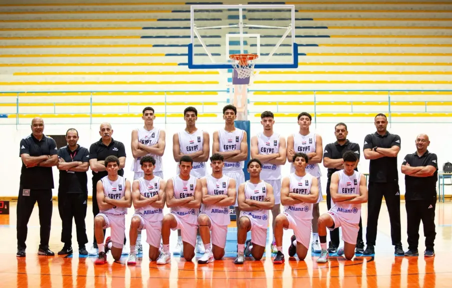 منتخب مصر يفوز على البحرين في البطولة العربية لكرة السلة للشباب بتونس