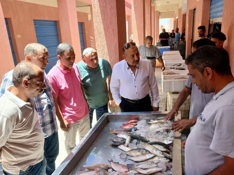 السكرتير العام لجنوب سيناء يتابع تفعيل مركز الصيد التعاوني بمدينة طور سيناء