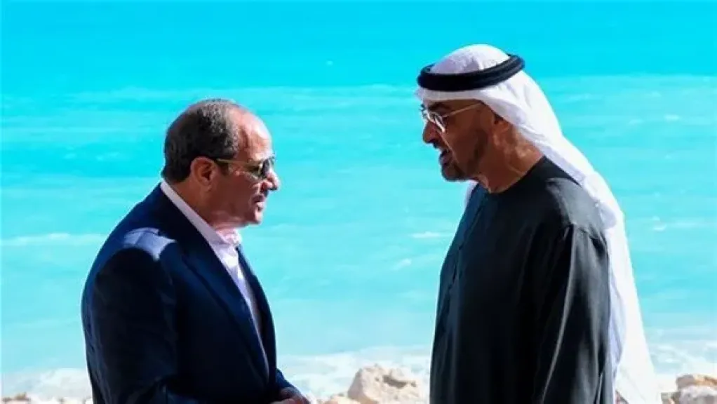 السيسي وبن زايد يؤكدان مواصلة التنسيق والعمل المشترك بشأن مختلف القضايا