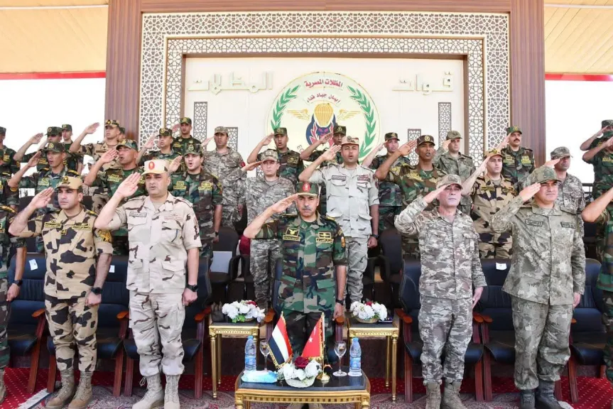 ختام فعاليات التدريب المصري التركي المشترك ”العُقاب الذهبي GOLDEN  EAGLE ”