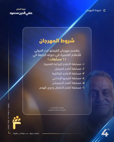 مهرجان الفيمتو آرت الدولي للأفلام القصيرة يفتح باب التقديم في دورته الرابعة