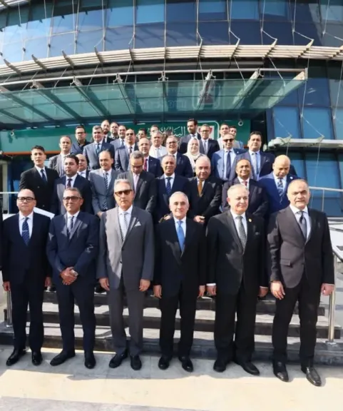 وزير العدل يفتتح فرع توثيق بنك مصر بالتجمع الخامس ضمن خطة التوسع في الخدمات الرقمية