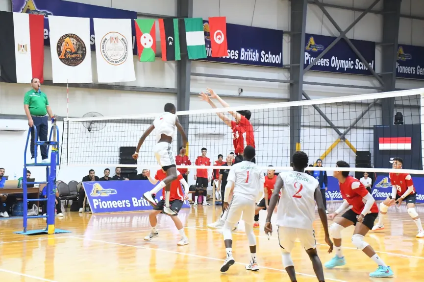 منتخب مصر للناشئين يهزم بوروندي بثلاثية نظيفة في افتتاح مشواره ببطولة أفريقيا للكرة الطائرة تحت 18 عامًا