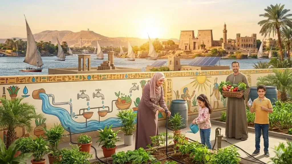 ترشيد المياه في مصر