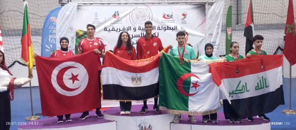 عمرو حسين يكرّم أبطال العرب فى المنتخبات وأفريقيا للأندية بالجزائر