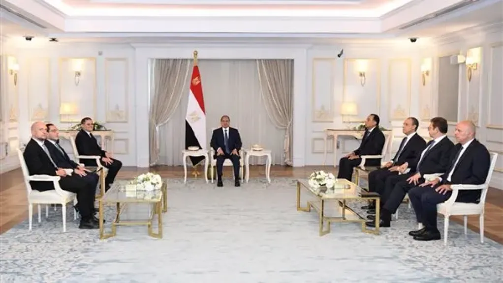 تفاصيل لقاء السيسي ورئيس الحكومة الليبية