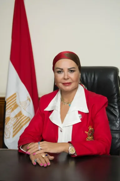 أمل سلامة، أمين العلاقات الخارجية بحزب الحرية المصري