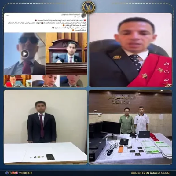 كروت مزورة وطبنجة صوت.. تفاصيل سقوط ”القاضي المزيف” وصاحب السوابق الجنائية