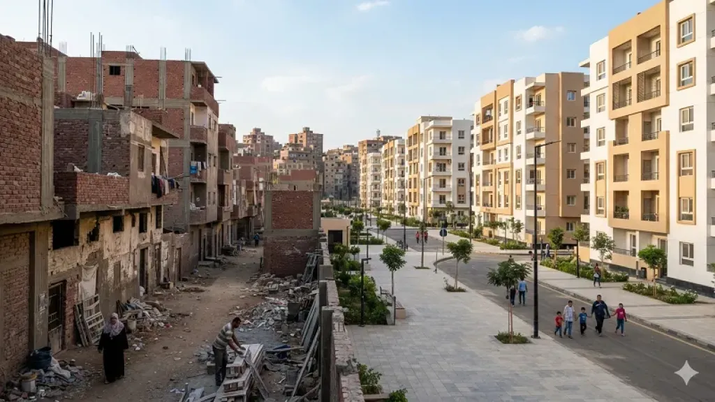 وداعًا للعشوائيات.. التنمية الحضارية: التطوير النهارده بيبدأ بالإنسان قبل الحجر|فيديو