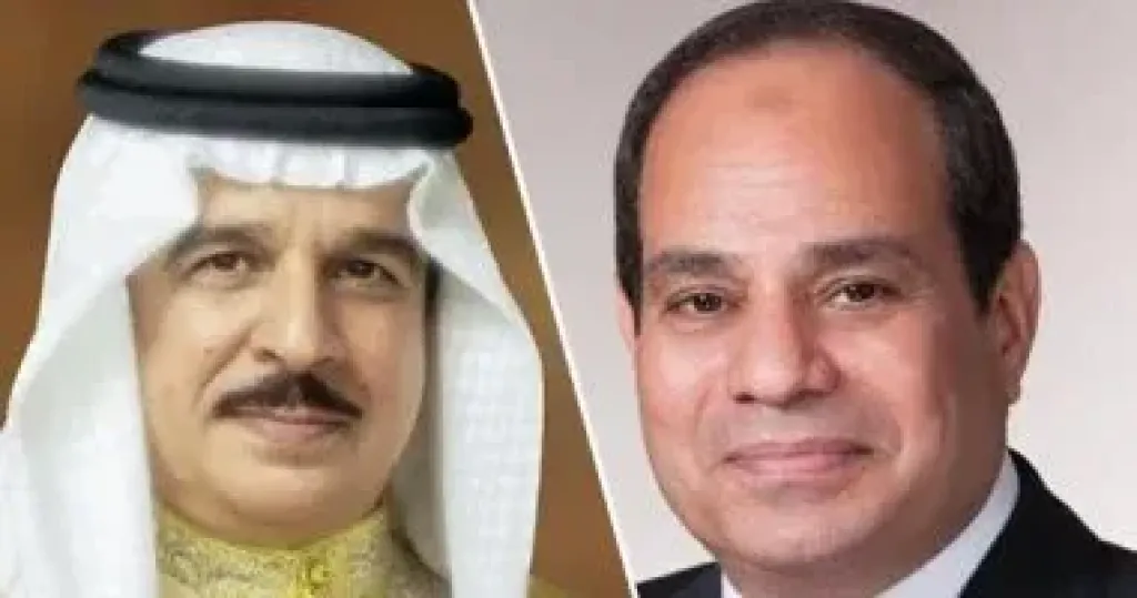 تعزيز التعاون الاستراتيجي يتصدر لقاء السيسي وملك البحرين