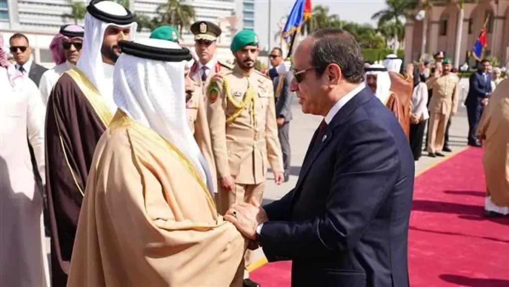 السيسي وملك البحرين