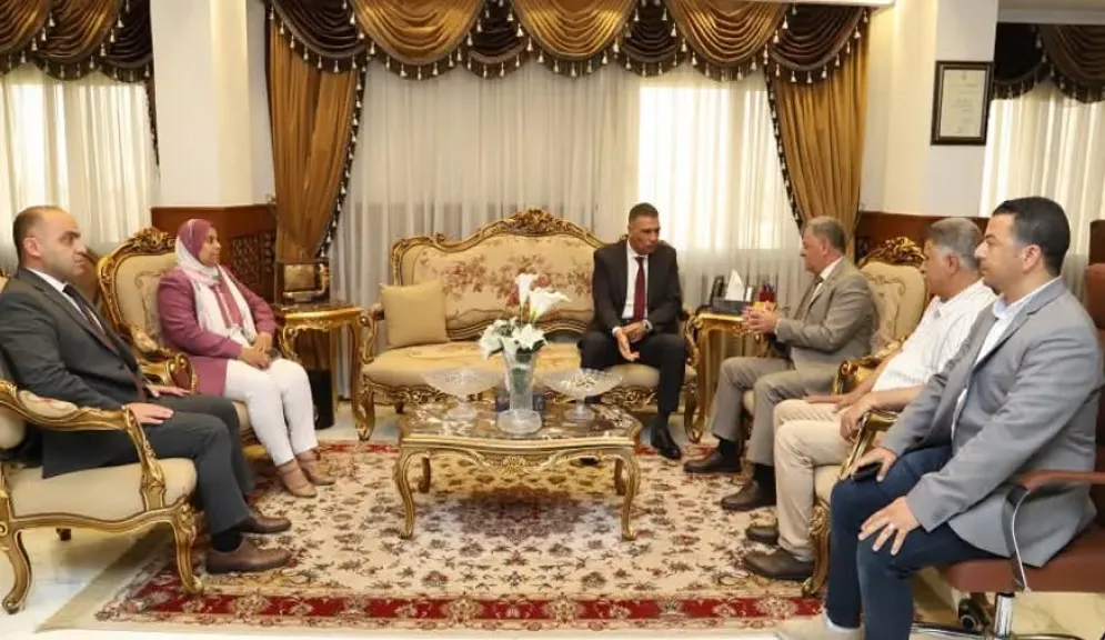 محافظ جنوب سيناء يبحث مع رئيس الهيئة القومية لمياه الشرب والصرف الصحي المشروعات الجاري تنفيذها بالمحافظة
