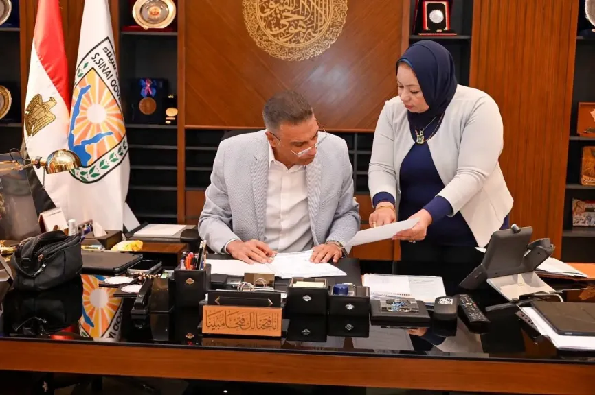 محافظ جنوب سيناء يعتمد نتيجة الدور الثاني للشهادة الإعدادية بنسبة نجاح 99.5%