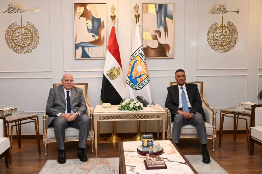 محافظ جنوب سيناء ومدير الأمن ويبحثان التنسيق الأمني لخدمة المواطنين والزائرين