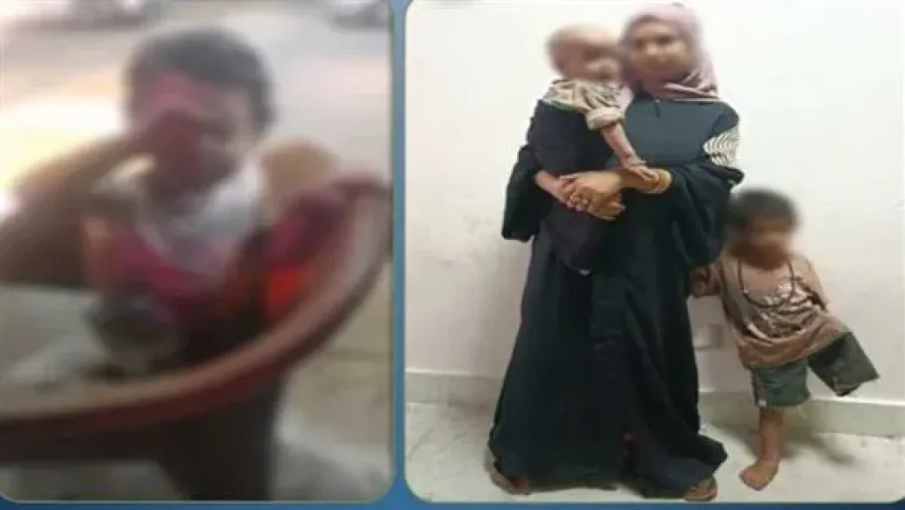 جردت قلوبهم من الرحمة.. سقوط أم شوهت أطفالها لكسب تعاطف المارة بطنطا